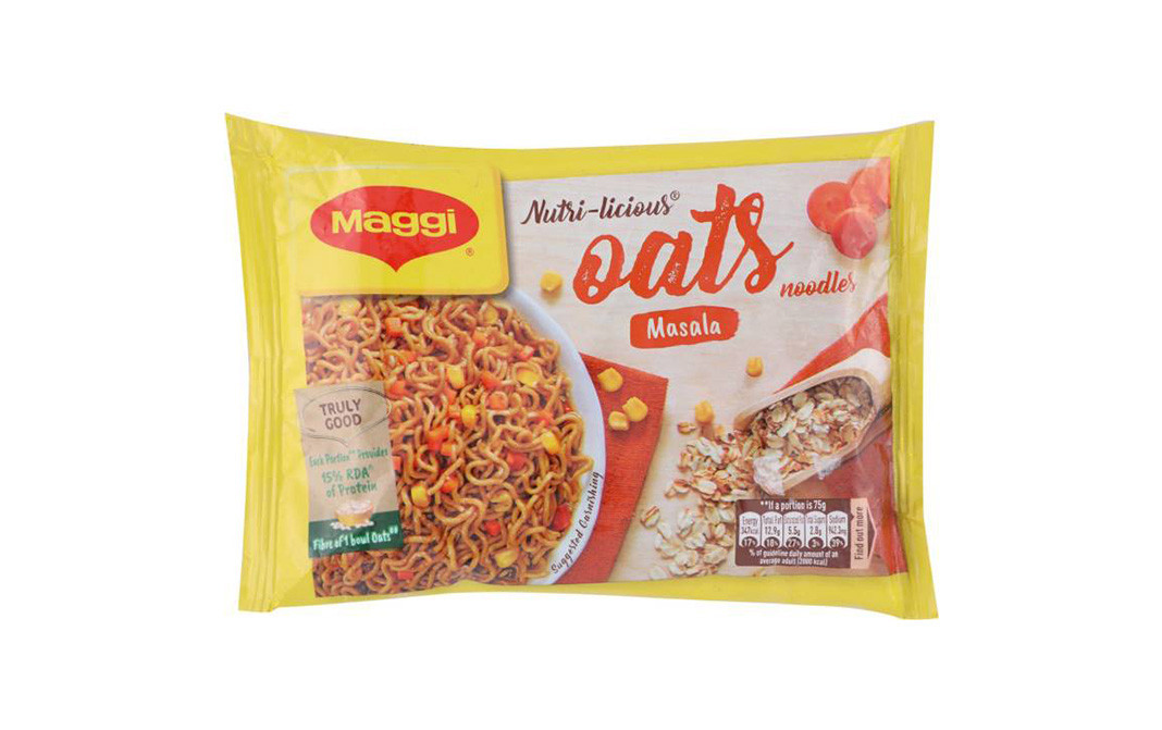 Maggi Nutri-Licious Oats Masala Noodles   Pack  73 grams